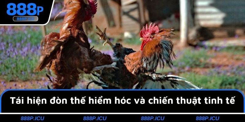 Tái hiện đòn thế hiểm hóc và chiến thuật tinh tế